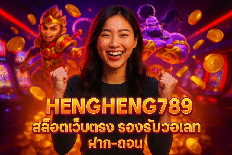 HENGHENG789 สล็อตเว็บตรง รองรับวอเลท ฝาก-ถอน