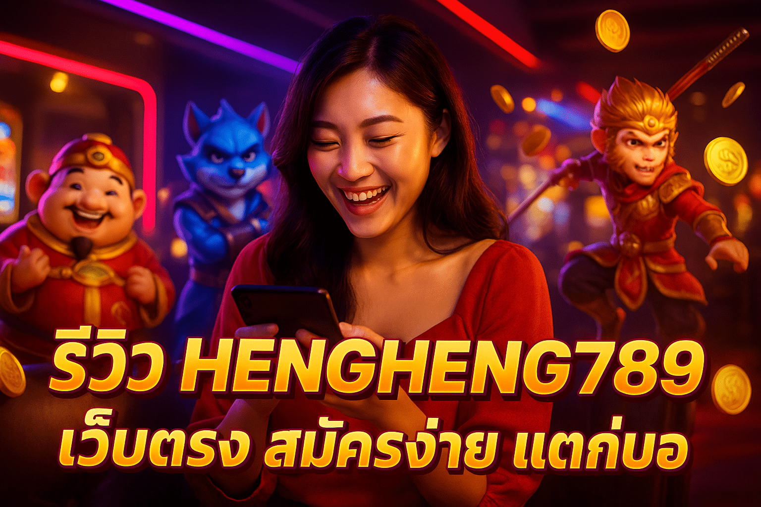 รีวิว HENGHENG789 เว็บตรง สมัครง่าย แตกบ่อย