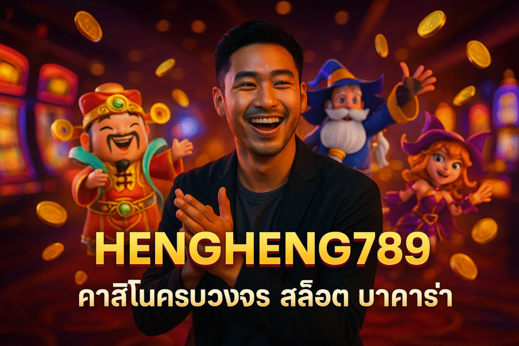 HENGHENG789 คาสิโนครบวงจร สล็อต บาคาร่า มือถือ