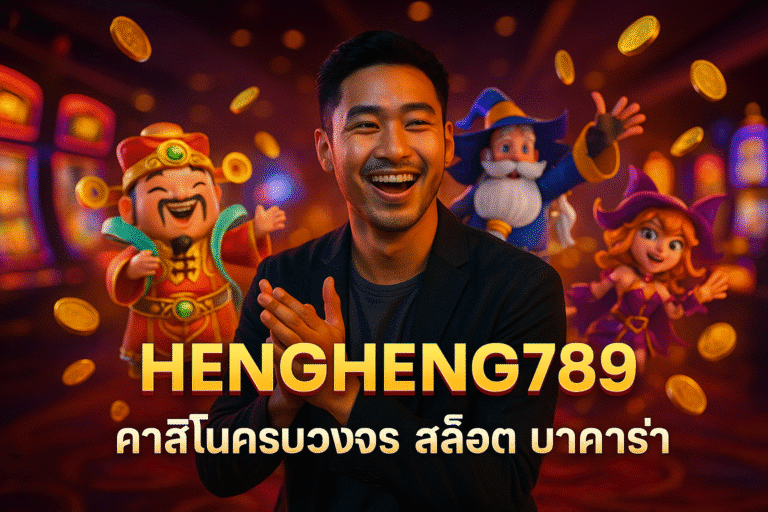 HENGHENG789 คาสิโนครบวงจร สล็อต บาคาร่า มือถือ