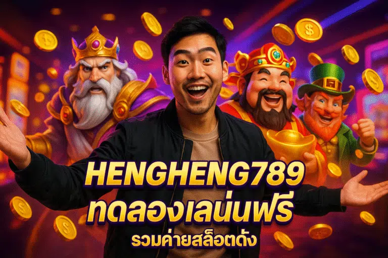 HENGHENG789 ทดลองเล่นฟรี รวมค่ายสล็อตดัง